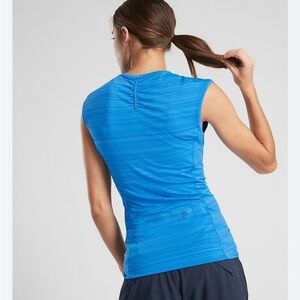 Athleta Pacifica Contoured Tank Sz M Black